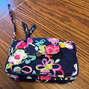 Vera Bradley Floral Wristlet, Gently Used